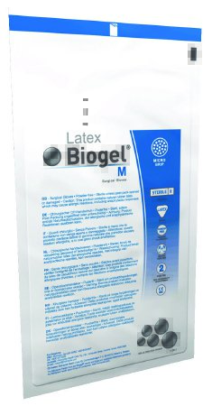 Gloves Surgical Latex Biogel® M Size 9 Sterile Pair Latex Extended Cuff Length Micro-Textured Straw Not Chemo Approved (40PR/BX 4BX/CS) by Molnlycke Health Care US, LLC  ID 30590